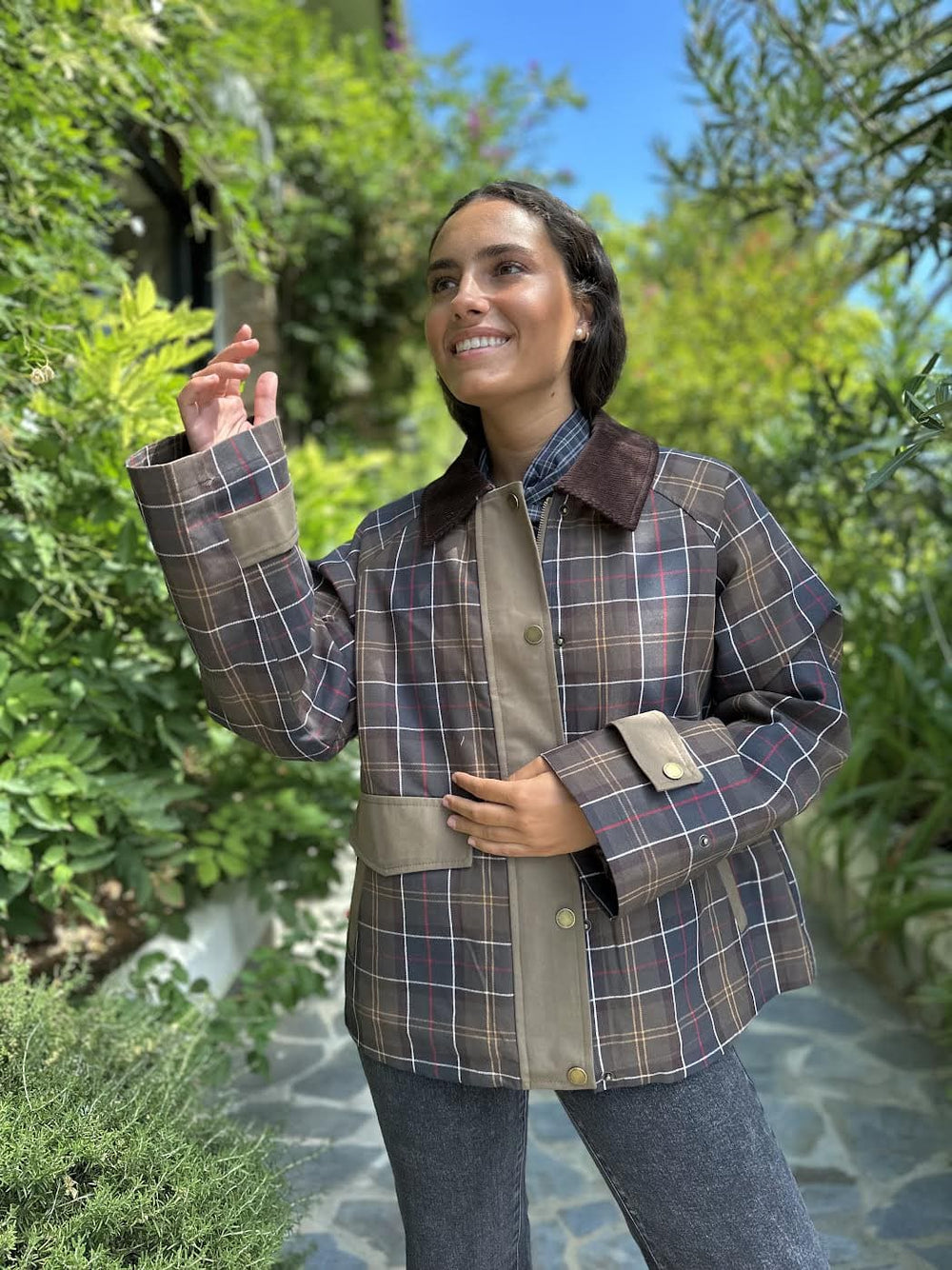 PARKA CUADROS