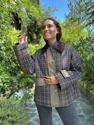 PARKA CUADROS