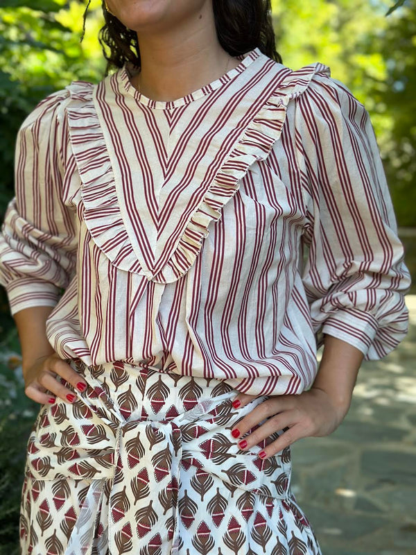 BLUSA RAYITAS
