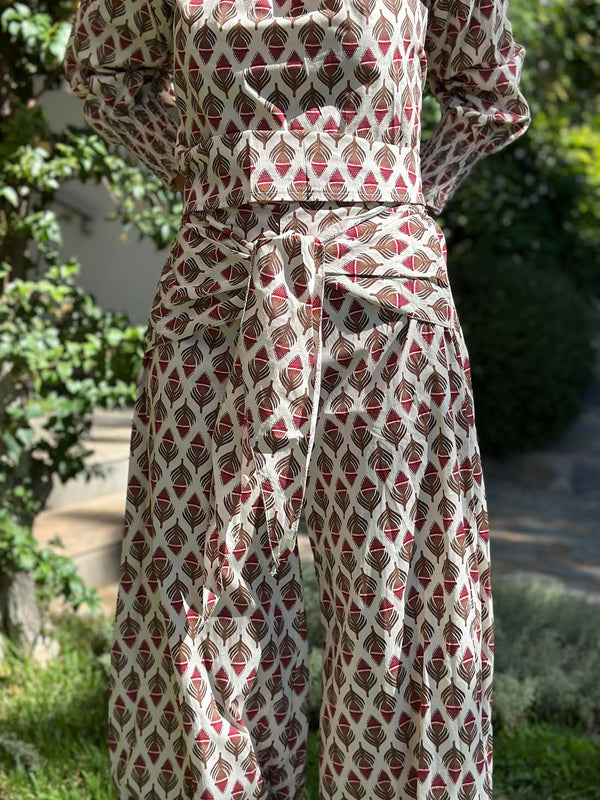 PANTALÓN HOJITAS
