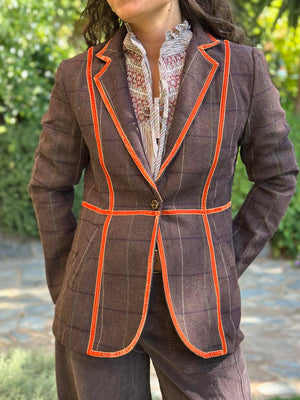 BLAZER GRETA CHOCO