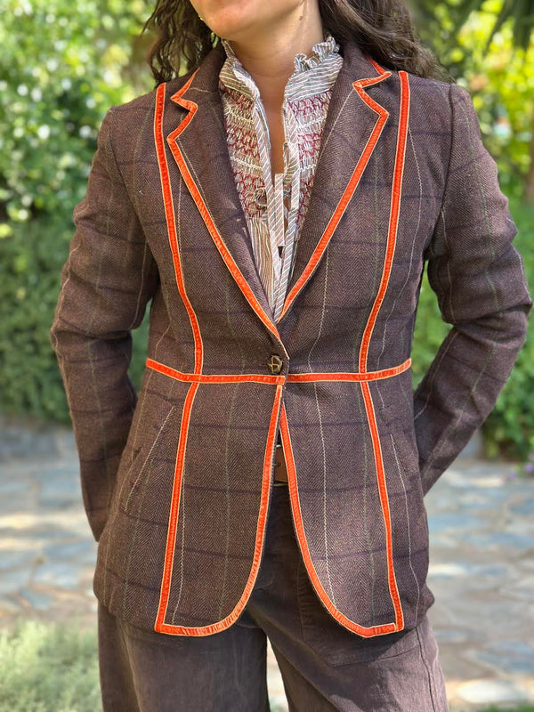 BLAZER GRETA CHOCO