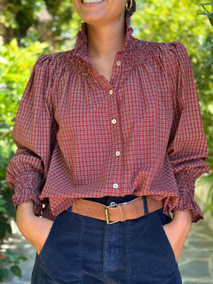 BLUSA CUADRITOS