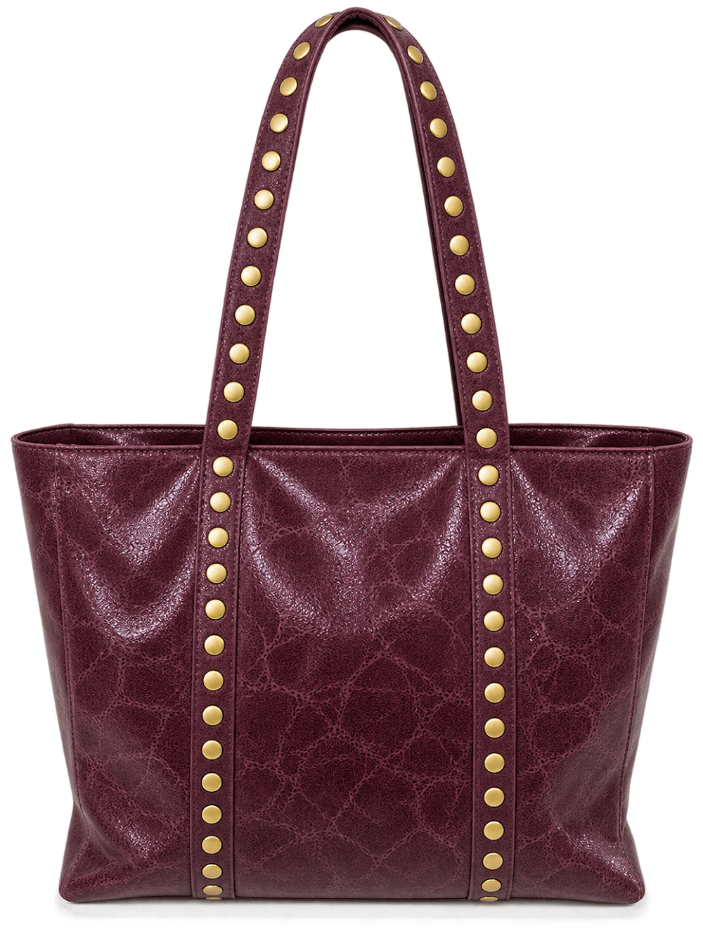 BOLSO METALIZADO TACHAS