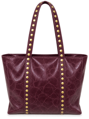 BOLSO METALIZADO TACHAS