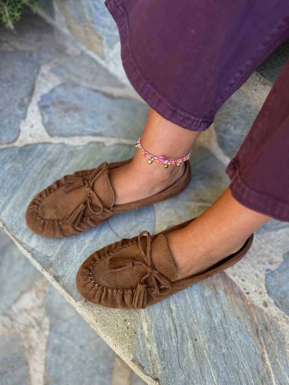 MOCASIN BORLON COÑAC