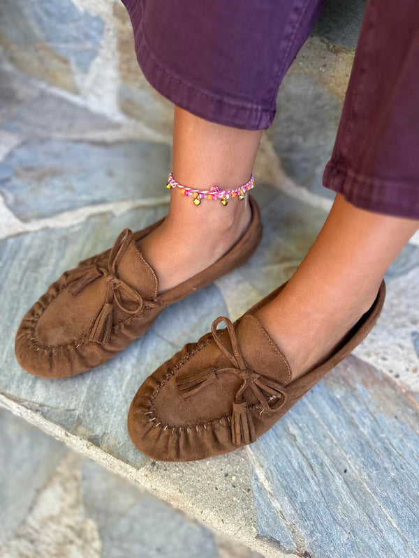 MOCASIN BORLON COÑAC