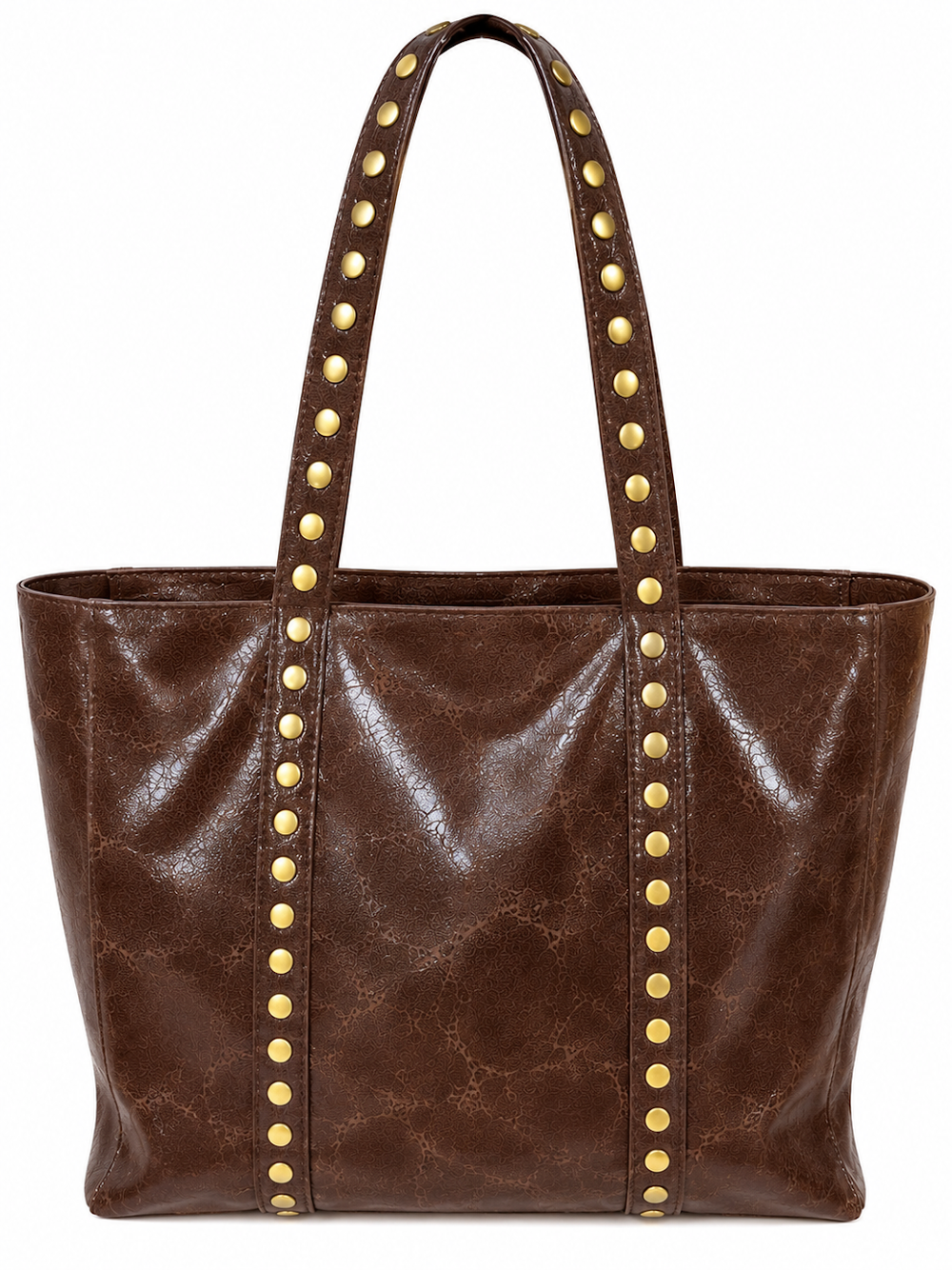 BOLSO METALIZADO TACHAS