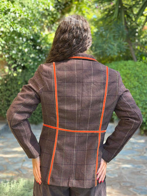BLAZER GRETA CHOCO