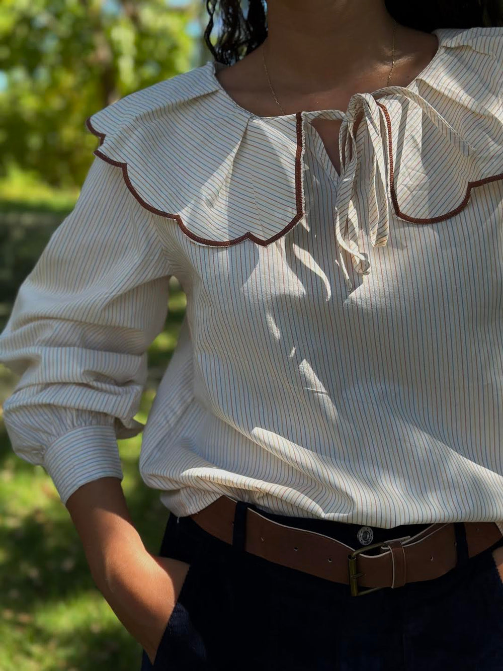 BLUSA BOBO RAYITAS