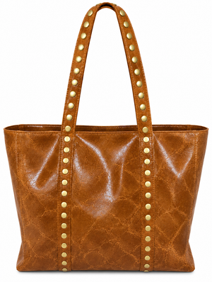 BOLSO METALIZADO TACHAS
