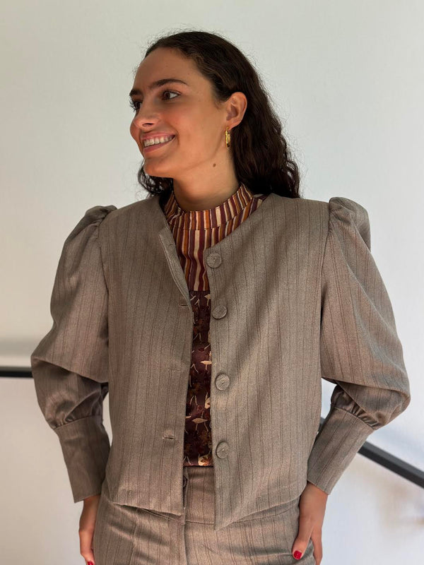 CHAQUETA RAYAS
