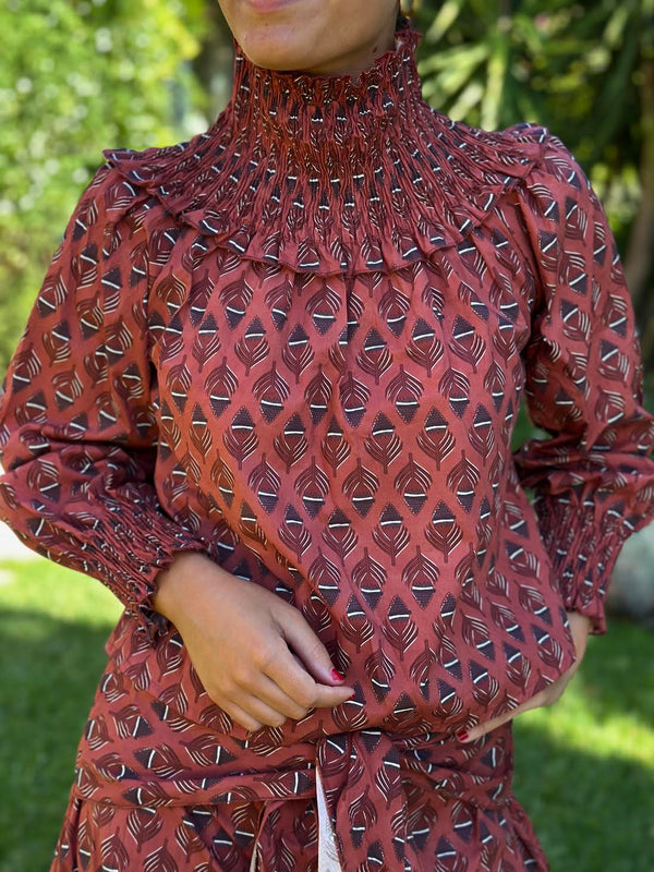 BLUSA HOJITAS
