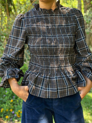 BLUSA CUADRITOS