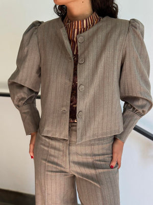 CHAQUETA RAYAS
