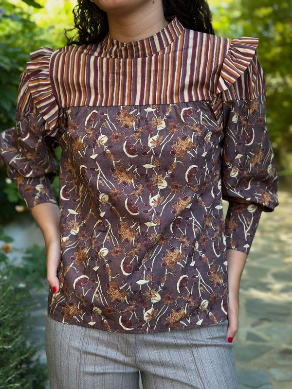 BLUSA COMBINADA