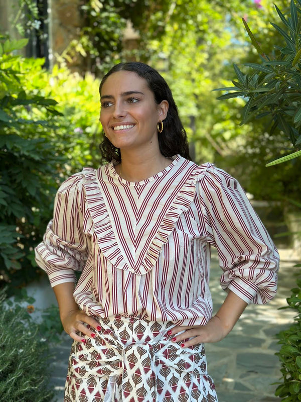 BLUSA RAYITAS