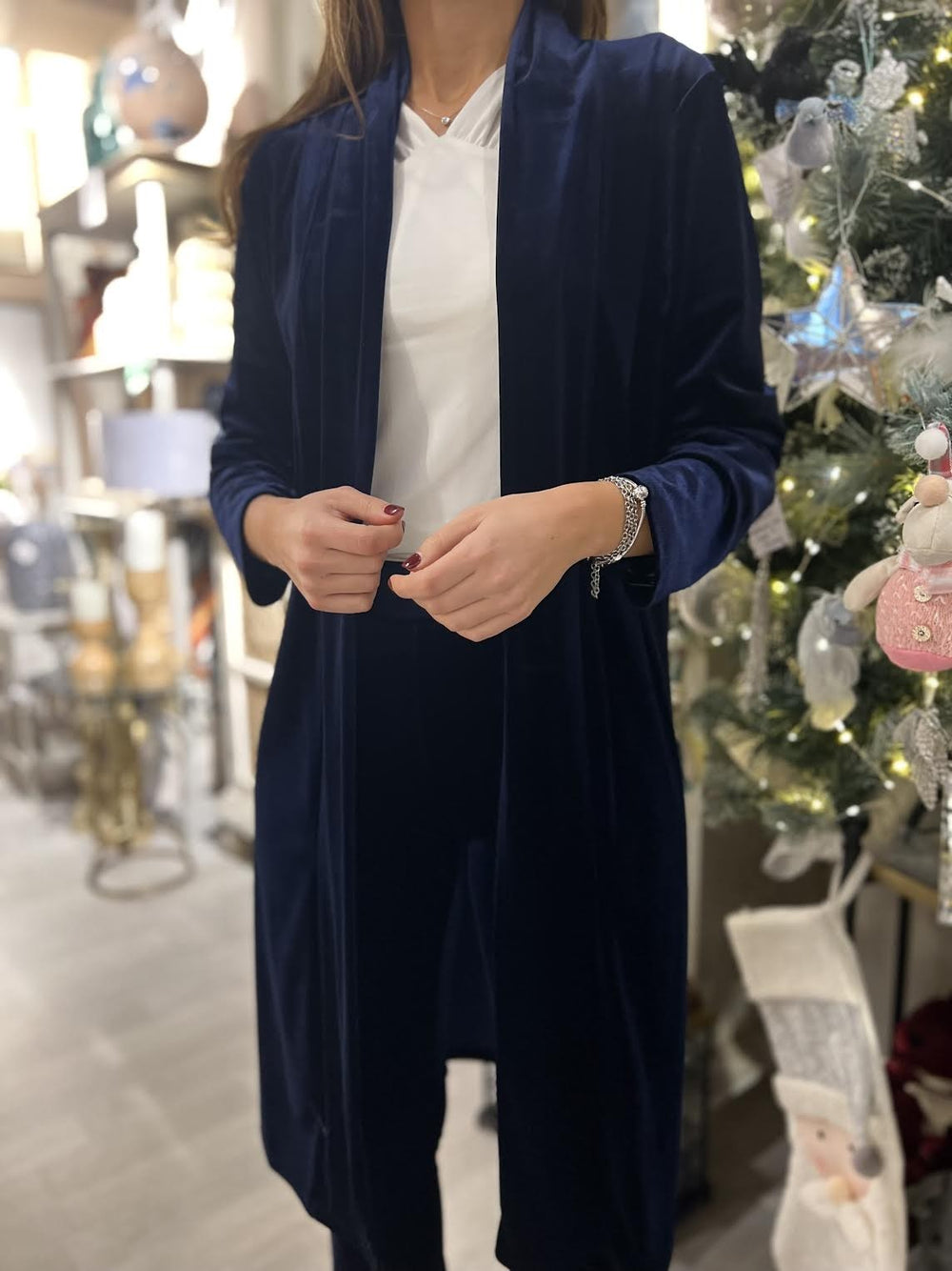 KIMONO MIDI AZUL