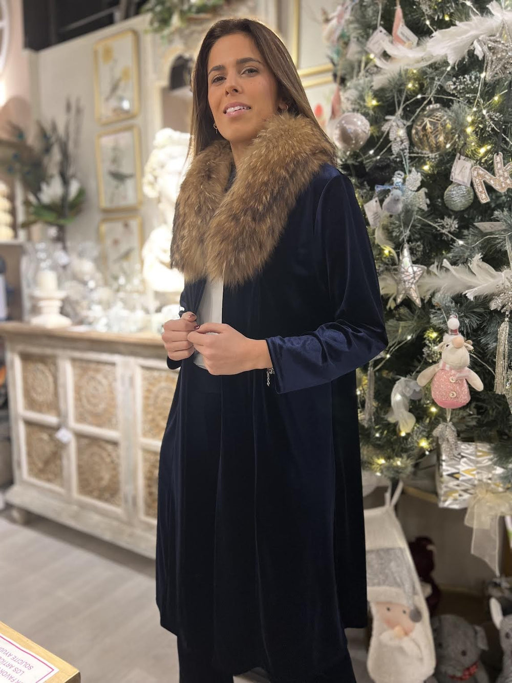 KIMONO MIDI AZUL
