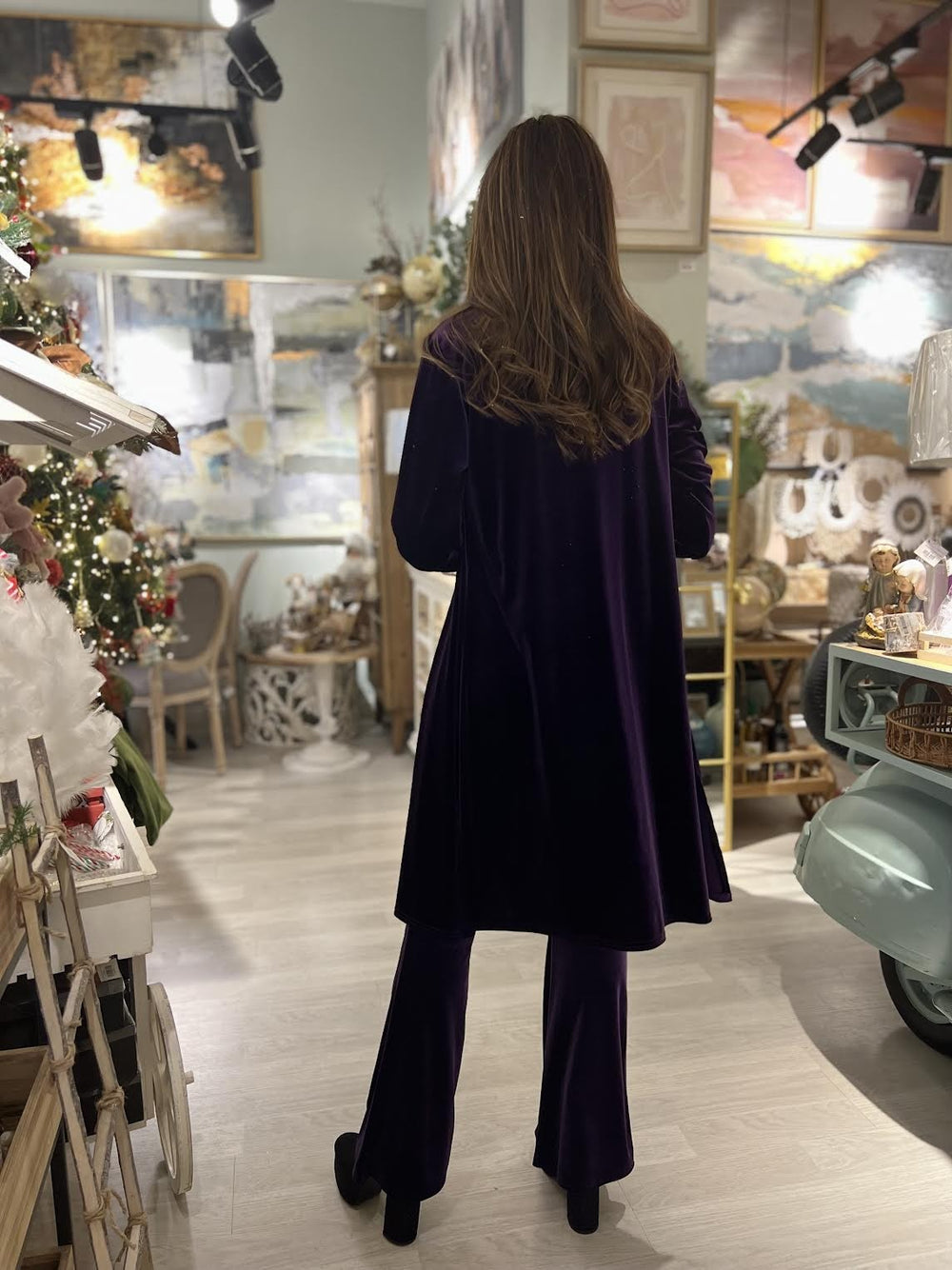 KIMONO MIDI MORADO