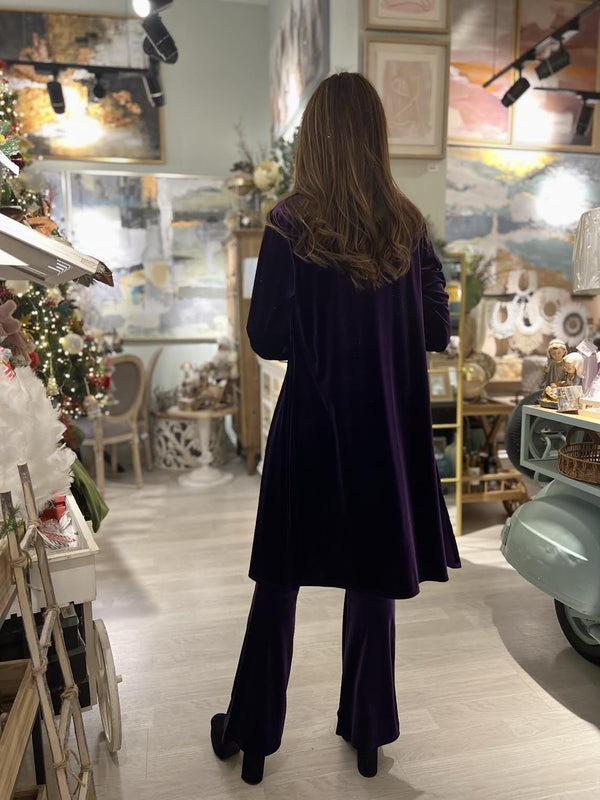 KIMONO MIDI MORADO