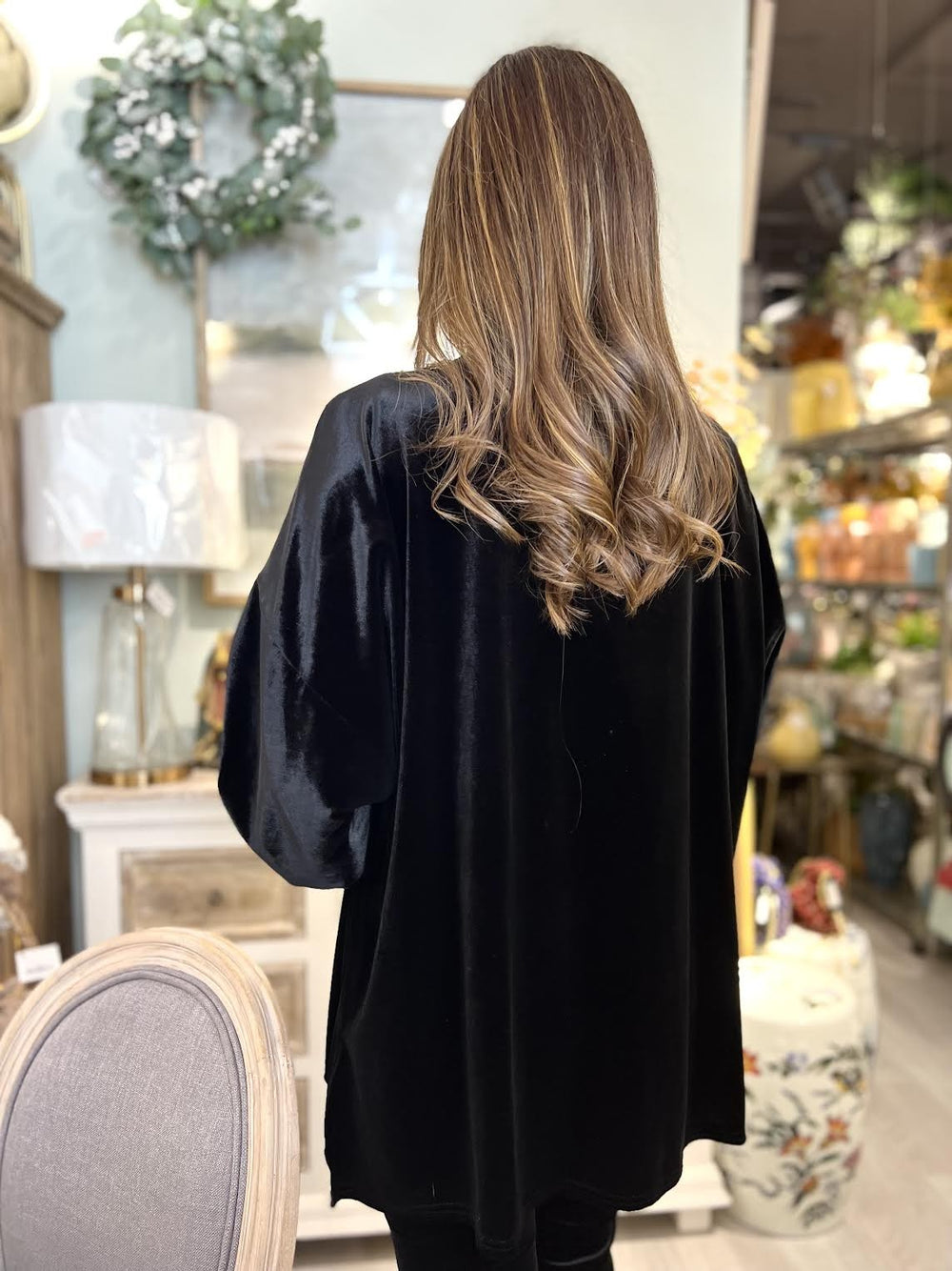 KIMONO CORTO NEGRO