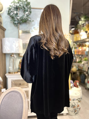 KIMONO CORTO NEGRO
