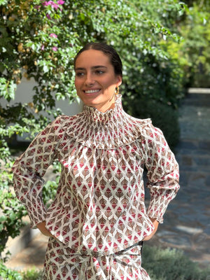 BLUSA HOJITAS