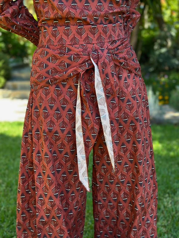 PANTALÓN HOJITAS