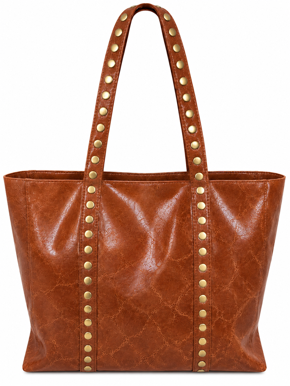 BOLSO METALIZADO TACHAS