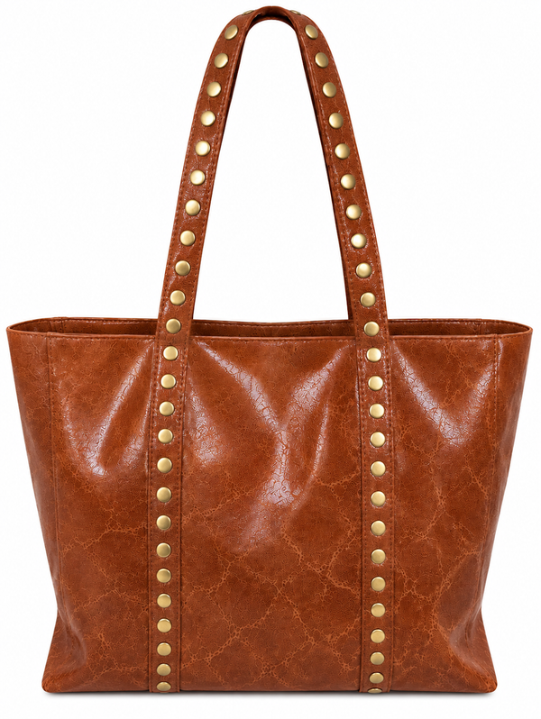 BOLSO METALIZADO TACHAS