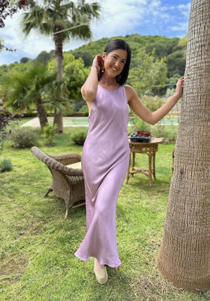 VESTIDO MALVA