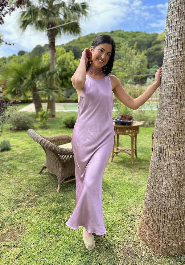 VESTIDO MALVA