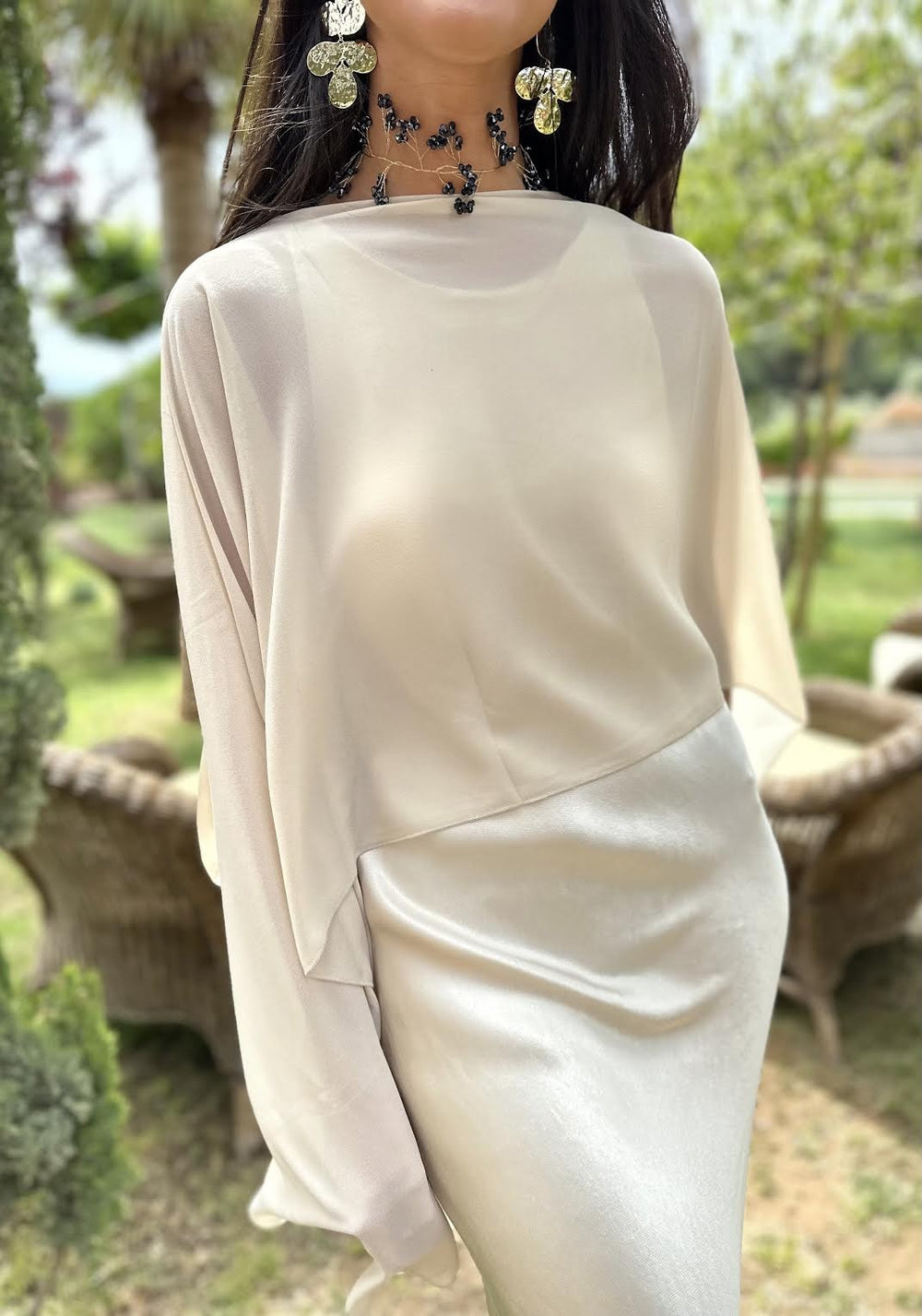 CAPA GASA BEIGE
