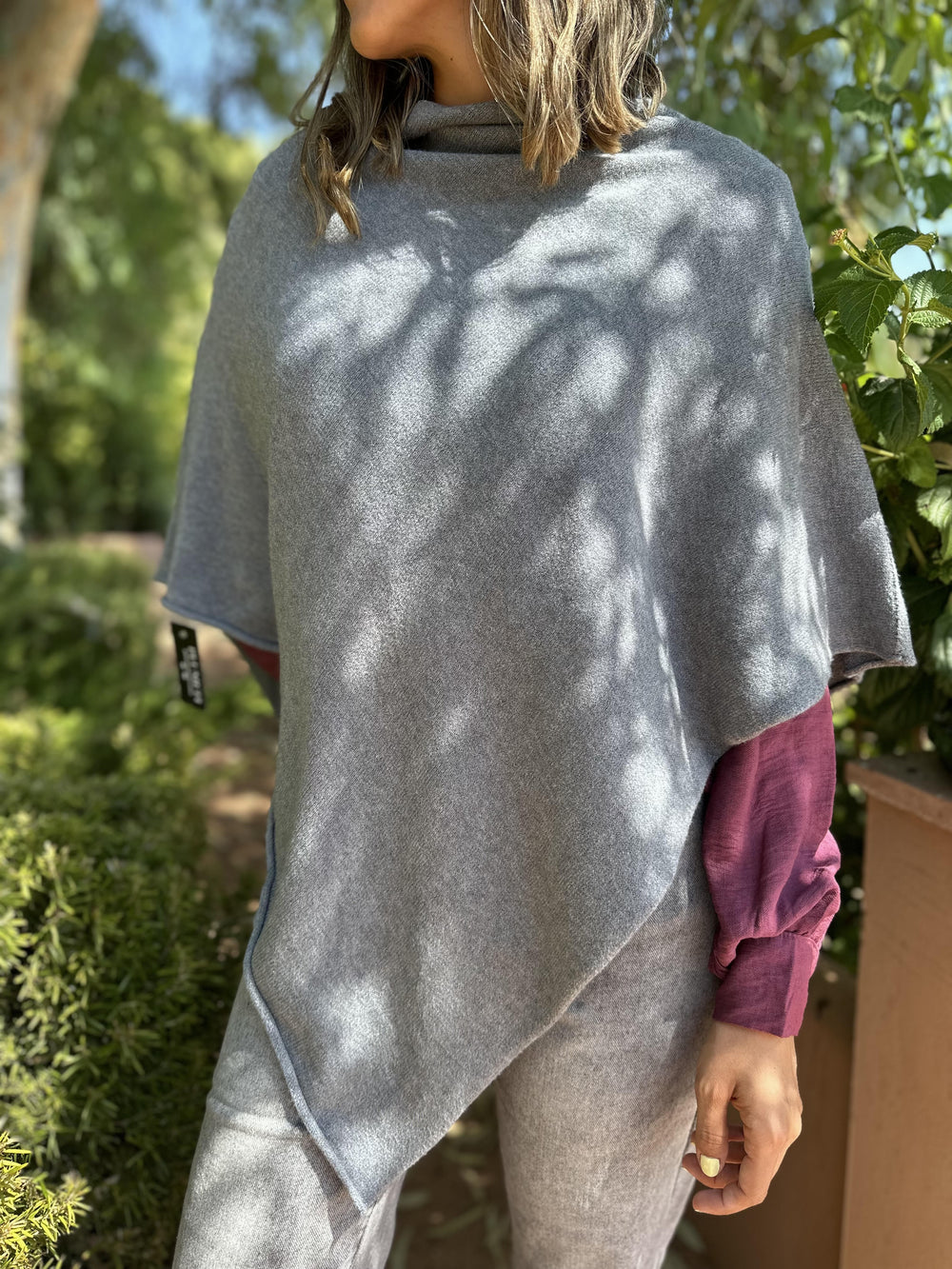 KNIT PONCHO