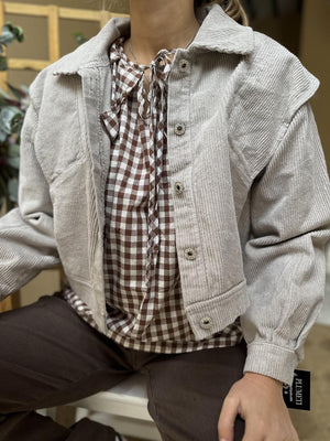 CHAQUETA PANA BEIGE