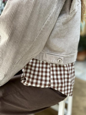 CHAQUETA PANA BEIGE