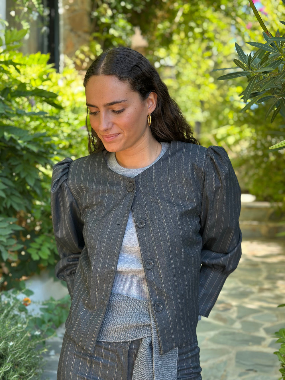 CHAQUETA RAYAS