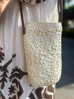 BANDOLERA RAFIA