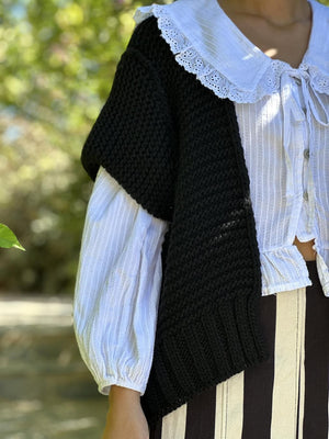 CHALECO MAXI HOMBRERA