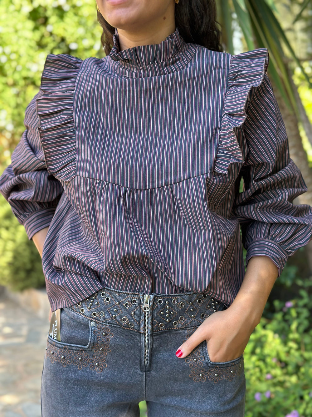 BLUSA RAYITAS