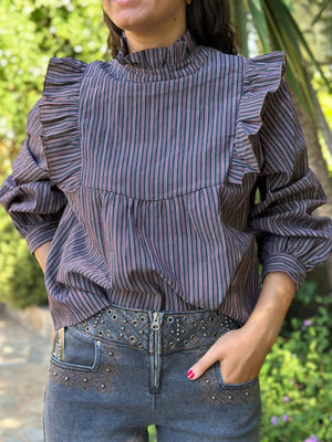 BLUSA RAYITAS