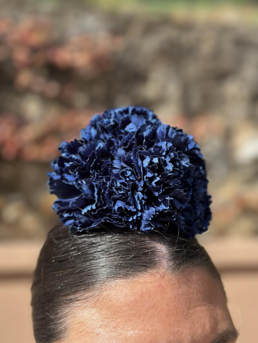 RAMILLETE 3 CLAVELES AZUL