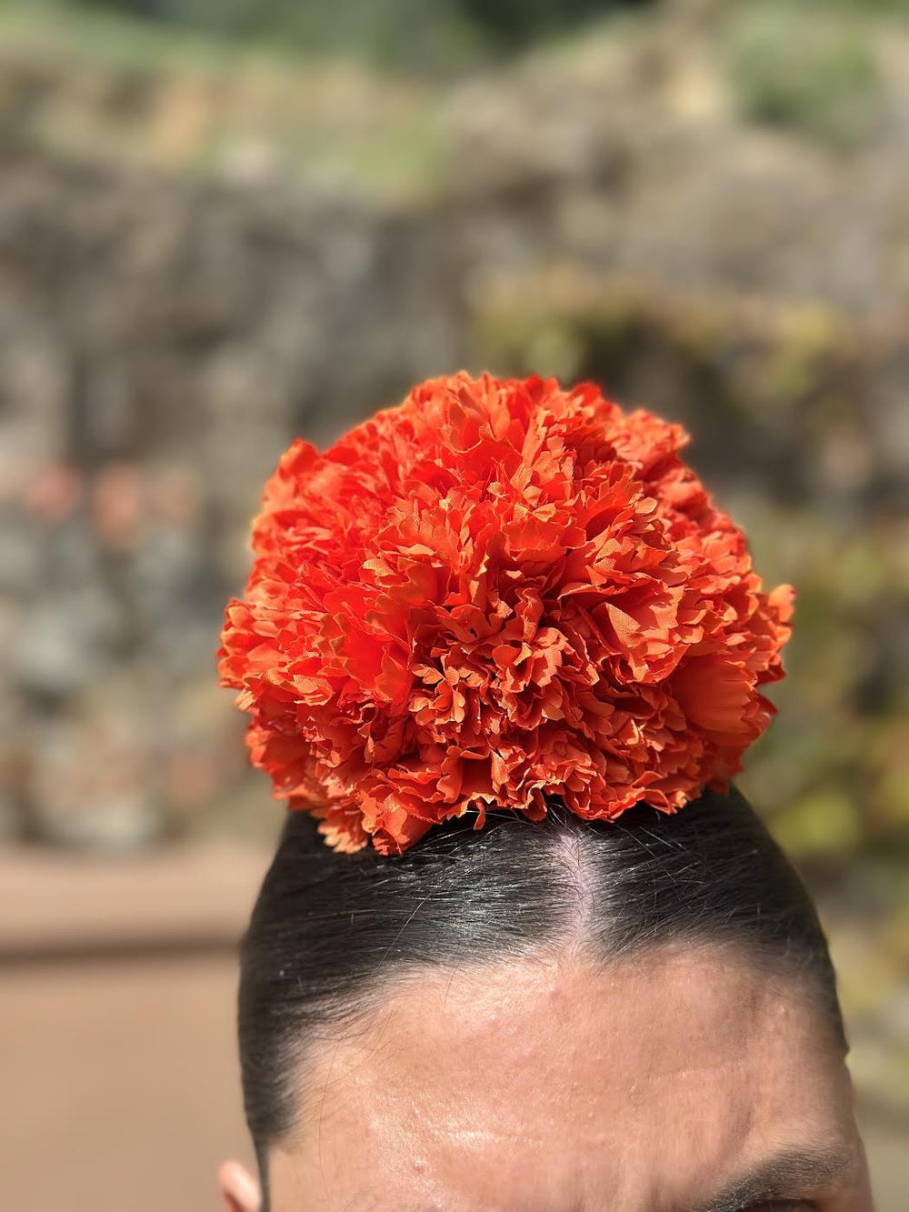 RAMILLETE DE 3 CLAVELES NARANJA