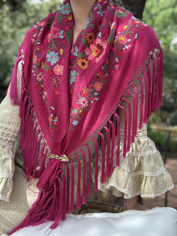 MANTÓN MARGARITA BUGANVILLA