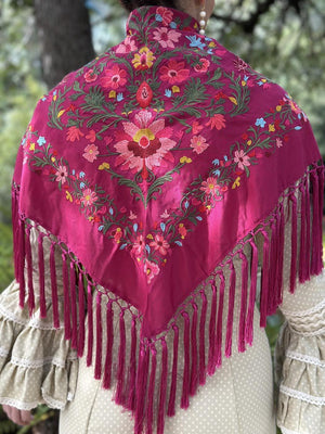 MANTÓN MARGARITA BUGANVILLA