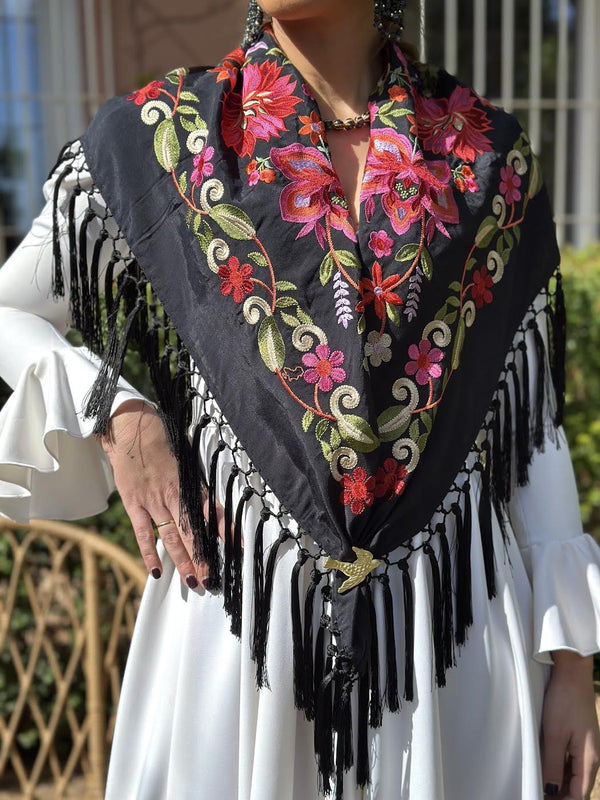 MANTÓN REAL NEGRA