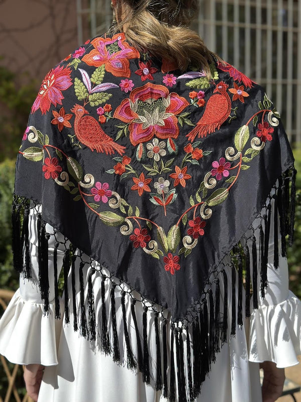 MANTÓN REAL NEGRA