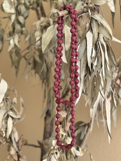 COLLAR BOLITAS ROSA