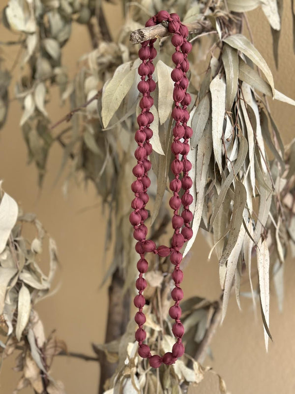 COLLAR BOLITAS ROSA